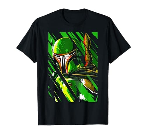 Image of Star Wars Boba Fett Rift in the Matrix Laser-Light Show T-Shirt