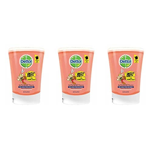 Image of DETTOL Set of 3 Soap Refills for No Touch Classic Grapefruit Dispenser 250 ml