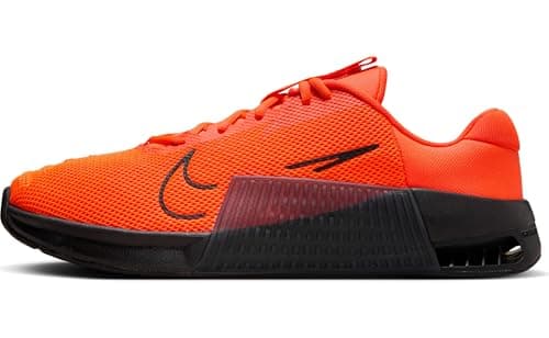 Image of Nike Metcon 9 Men's Trainers, Hyper Crimson Black Hyper Orange, 10 UK