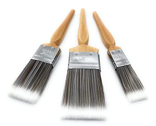 Image of Maxim Precision Synthetic 3-Brush Set - for all Paints & Varnishes
