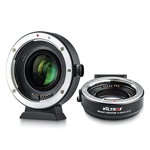 Image of VILTROX EF-EOS M2 Speed Booster 0.71x Auto Focus Lens Mount Adapter Compatible with Canon EF Lens to Canon EOS EF-M Mount Camera EOS-M M200 M6 M5 M50 M100