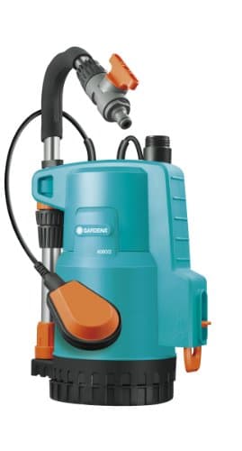 Image of Gardena 01740-20 "Classic 4000/2" Rain-water Tank pump - Grey/Orange/Blue