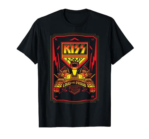 Image of KISS - KISS Army, Loud & Proud T-Shirt