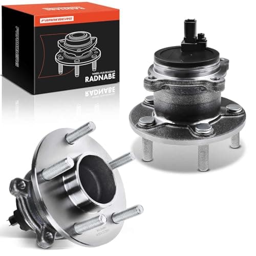 Image of Frankberg 2x Wheel Bearing Hub Wheel Hub Rear Axle for C30 533 S40 II 544 V50 545 MW with ABS 2003-2012 30736885