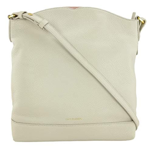 Image of Lulu Guinness Peekaboo Lip Vanessa Shoulder Bag Medium Leather Handbag (Oyster) off white