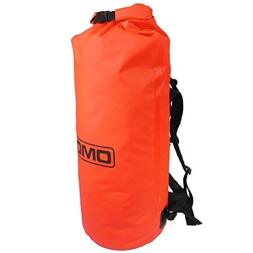 Image of Lomo Dry Bag Large Roll Top Rucksack 60L - Red