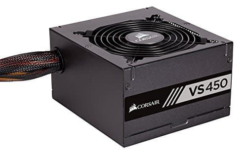 Image of Corsair VS450 450 W Active PFC 80 PLUS Certified Power Supply Unit - Black