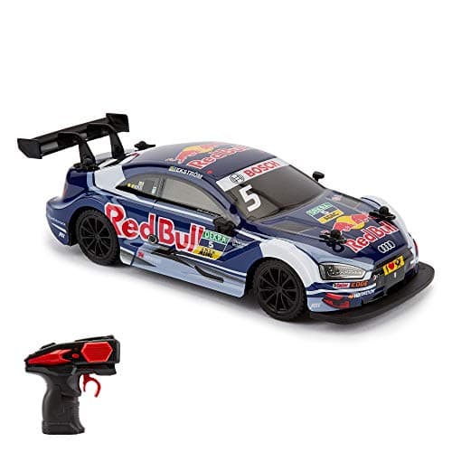 Image of CMJ RC Cars Audi RS5 DTM Officially Licensed Remote Control Car 1:24 Scale 2.4Ghz Red Bull (1:24 Audi DTM)