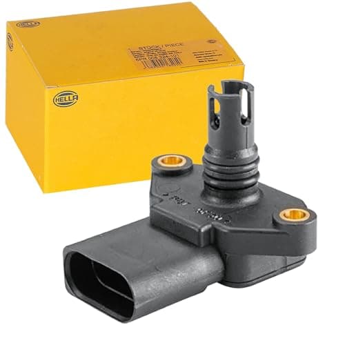 Image of HELLA 6PP 358 152-161 Sensor, intake manifold pressure - 4-pin connector - Bolted