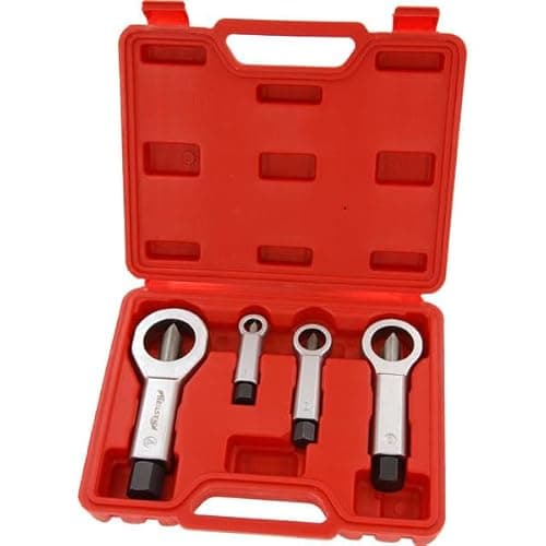 Image of Neilsen CT3251 4pc Nut Splitter Set Sizes 9–12mm, 12-16mm, 16-22mm, 22-27mm Ideal for Separates Corroded and Stuck Nuts