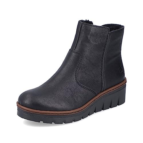 Image of Rieker Capital Womens Ankle Boots 6 UK Black
