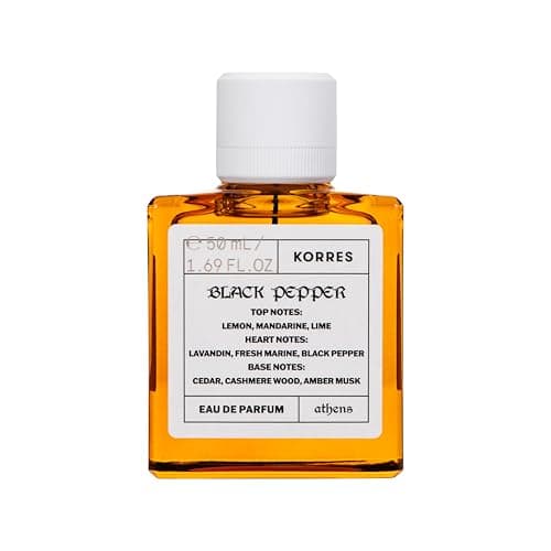 Image of KORRES Black Pepper Wood Citrus Eau De Parfum 50ml