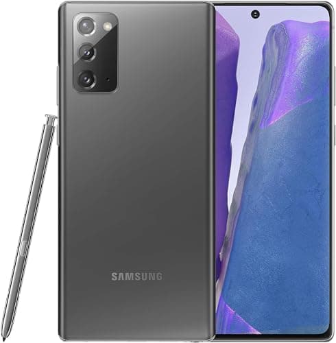Image of Samsung Galaxy Note 20 5G 128GB Mystic Grey (Black)- Dual SIM (Single SIM + e-SIM) Unlocked (Renewed)