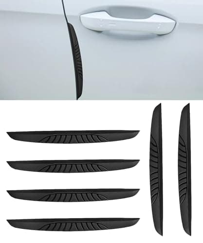 Image of Flaconi 6 Pcs Car Door Protectors Edge Guards,Anti-collision Strip,Buffer Trim Molding,Car Door Protector,Auto Doors Buffer Trim Molding,Suitable for Cars,Trucks,SUVs,RVs,and Commercial Vehicles