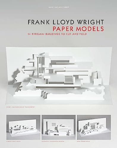 Image of Frank Lloyd Wright Paper Models: 14 Kirigami Buildings to Cut and Fold