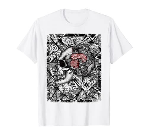 Image of Visionary Skull T-Shirt