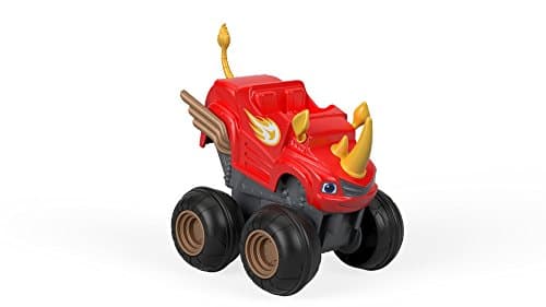 Image of Blaze - Rhinoceros Crushing and Sarrow-Car Monster Truck Toy 3+ Years, Multicolor, FHV04