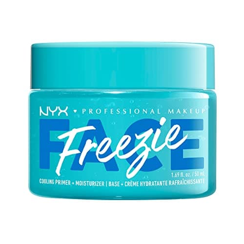 Image of NYX Professional Makeup Cooling Primer + Moisturizer, 10-in-1 Benefits, Preps, Smooths and Tightens Skin, With Niacinamide to Tighten Pores and Snow Mushroom for 24-Hour Hydration, Face Freezie, 50 ml