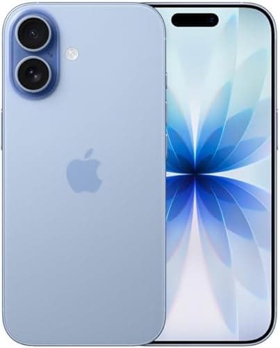 Image of Apple iPhone 17, 256GB, SIM Global, Mist Blue- Unlocked (Renewed)