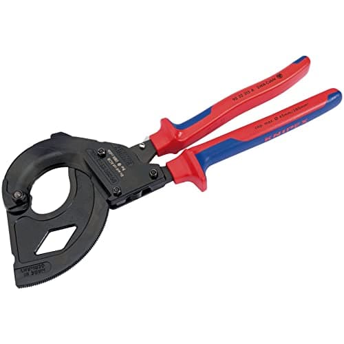 Image of Draper 82575 Knipex 315mm Ratchet Action Cutter for SWA Cable, Black