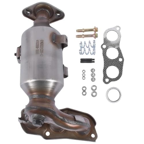 Image of Car Catalytic Converters AP02 Catalytic Converter Kit Fit For Citroen C1 Fit For Peugeot 107 Fit For Toyota Aygo 1.0 12V EURO 4 0342.K0,0342.K3,0342.K8,0342.L5 Petrol Emission Reduction Treatment