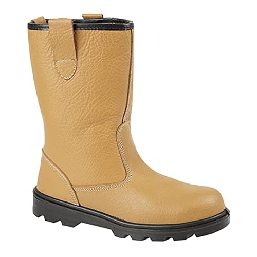 Image of Safety Rigger BootSafety Toe CapHardwearing Textile Lining - size Mens Size 10