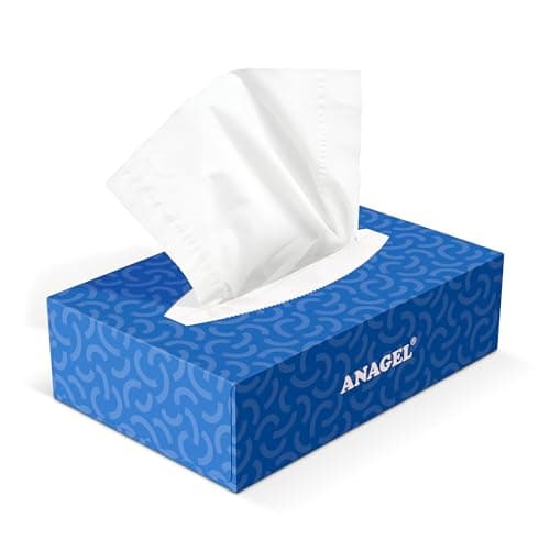Image of 36 x Boxes of 100 Luxuriously Soft White Facial Tissues (3,600 Total) | 2 Ply Design | Suitable for Home, Office, School, Medical, Dental