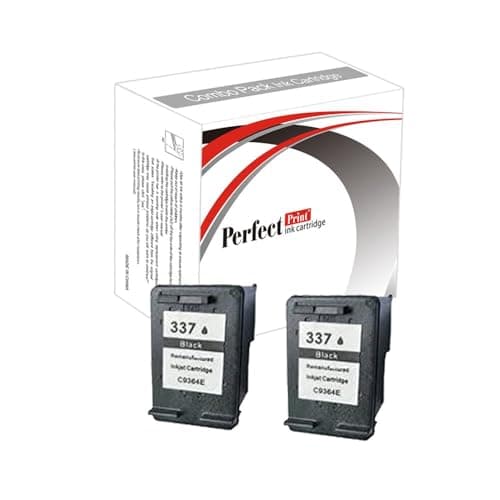 Image of 2 Black Compatible Ink Cartridge Replace HP 337 for HP Officejet 6310 6310xi 6313 6315 6318 7130xi H470 H470b H470wbt K7100 K7103 K7108 Photosmart 2570 2573 2575 2575a 2575v 2575xi 8049 8050 8050xi C4100 C4140 C4150 C4160 C4180 C4183 C41655 C4190 D5145 D5160 D5163 D5168 Deskjet 5940 5943 6