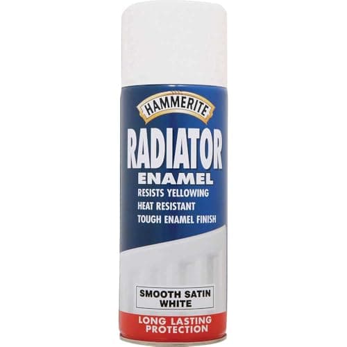 Image of Hammerite 5092847 400ml Radiator Enamel Aerosol - Satin White