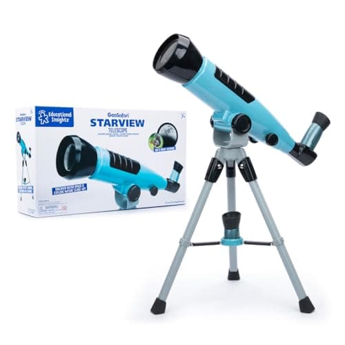 Image of Learning Resources GeoSafari Starview Telescope, Ages 7+, Kids Telescope for Astronomy, STEM Science Toy with 10x & 50x Magnification
