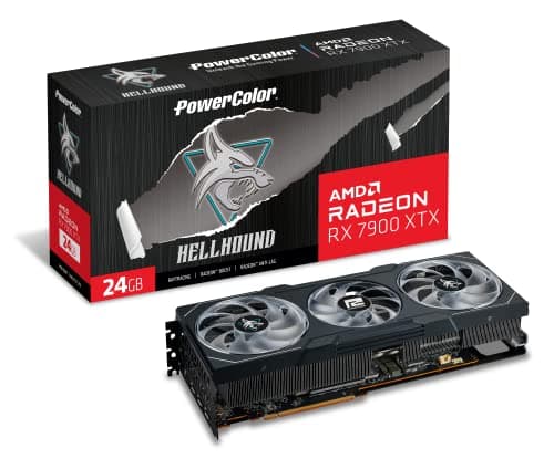 Image of POWERCOLOR RX 7900 XTX 24GB HELLHOUND