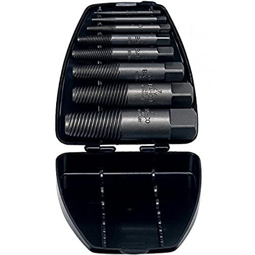 Image of Bahco 1435/8 Stud Extractors Set for M4-M45, Grey, Set of 8 Piece