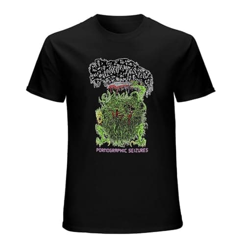 Image of Men's NWT Sanguisugabogg Pornographic Seizures American Heavy Metal Rock T-Shirt Black XXL