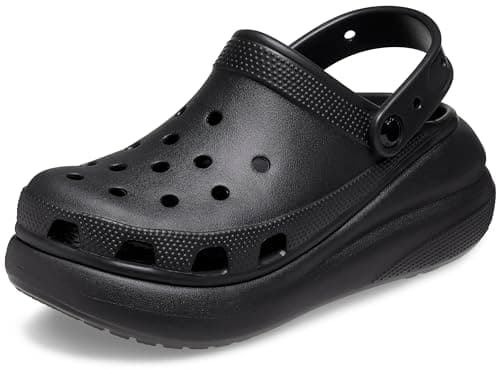 Image of Crocs Unisex Adult, Crush Clog, Black, 3 UK Men or 4 UK Women