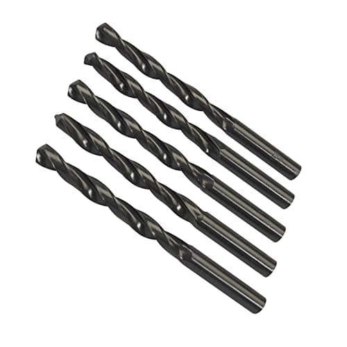 Image of Dapetz ® Quality 5Pk Metric HSS-R Jobber Bits 10mm Hand Tool Drills Use cooling agent & drill at slow speeds for best results in metals HSS-R roll forged 4341 high speed steel