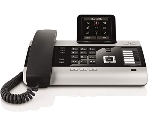 Image of Gigaset DX800A Corded All-In-One DECT phone with large display, ISDN connection for 6 devices, VoIP function, Bluetooth, 1000 contacts