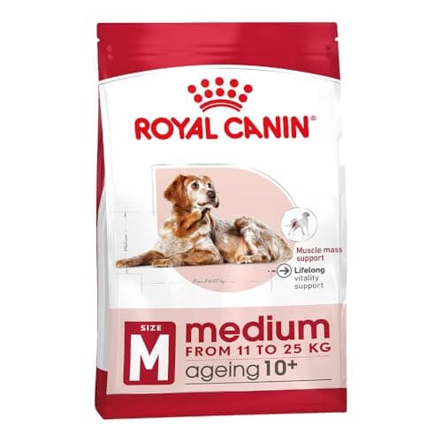 Image of ROYAL CANIN Medium Ageing 10+ Dry Dog Food – For Medium-Breed Dogs over 10 Years Old - 15kg Bag