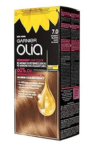 Image of Garnier, Olia Hair Dye 7.0 Dark Blonde, Clear