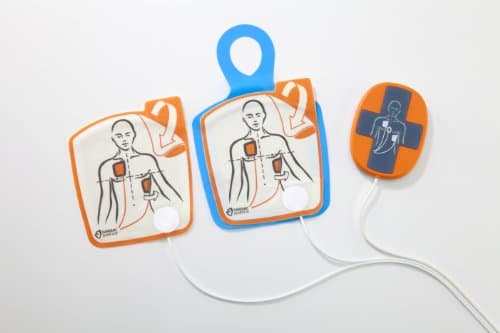Image of Powerheart H00069 Cardiac Science G5 Adult Defibrillator Pads With Cpr Device