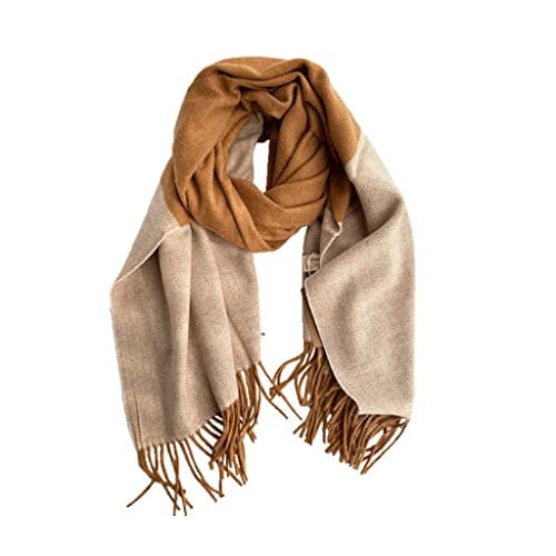 Image of C H SZ CC Scarf Scarves Wraps Shawl Blanket Water Ripple Stitching Scarf Lady Big Shawl Imitation Cashmere Scarves Autumn And Winter Thickening Warm Wrap Scarfs Fashion Bandana Fall Winter Gift