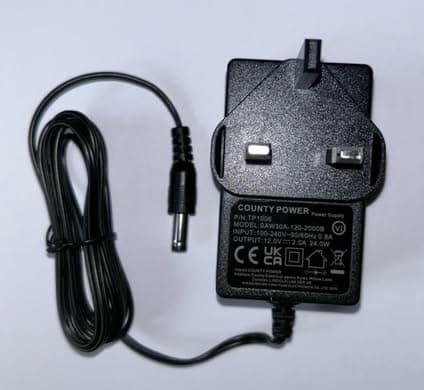 Image of 5V Zoom R16 Audio Interface power supply replacement adaptor