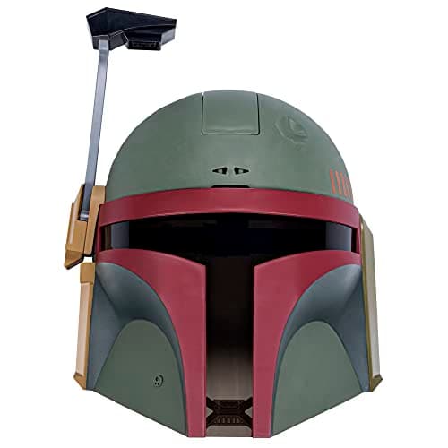 Image of Star Wars Boba Fett Electronic Mask, Costume for Children, Toys for 5-Year-Old Boys and Girls