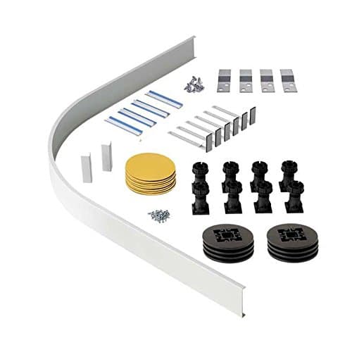 Image of ELEGANT Panel Riser Pack Easy Plumb Riser Kit Feet Legs Feets for Quadrant Trays