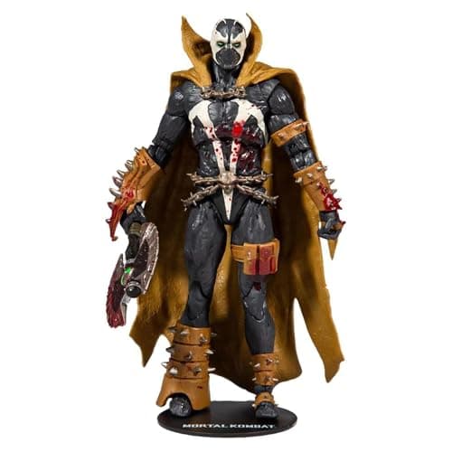 Image of McFarlane Toys Mortal Kombat Spawn Bloody Classic 7" Action Figure with Accessories
