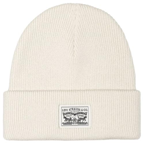 Image of Levi's Women Backpatch Beanie Cream