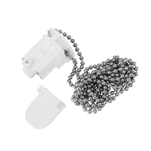 Image of Briny River Sidewinder Gear Pulley with 1M Metal Chain for Roman Blinds Austrian Flower Blinds
