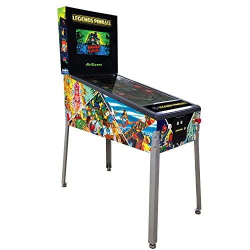 Image of Legends Virtual PInball Machine · AtGames · Highly Customisable · 22 Games Included · Family Games Room Fun