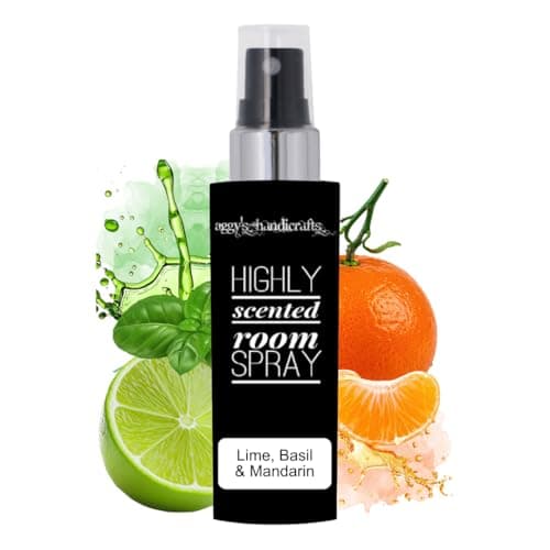 Image of LIME, BASIL & MANDARIN Handmade Highly Scented Room Spray Mist Air Freshener for Home