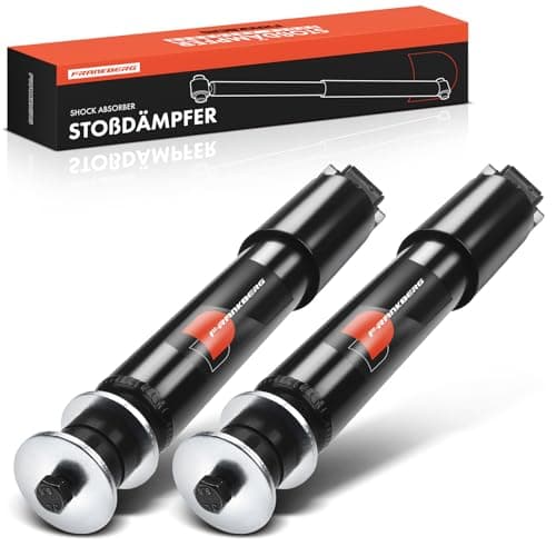 Image of Frankberg 2x Shock Absorber Strut Rear Left Right 314mm Gas pressure Compatible with Transporter IV Bus/Platform/Chassis/Box Replace# 105820,170786
