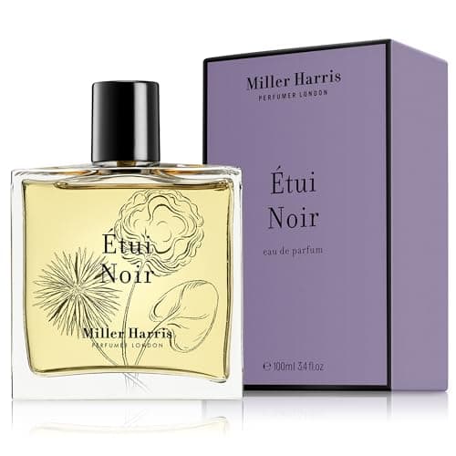 Image of Miller Harris Étui Noir Eau de Parfum for Men & Women (Unisex) | Tangerine, Leather, Incense Notes | Natural Raw Materials & Vegan | No Phthalates or Artificial Colours - For Day & Evening Use - 100ml